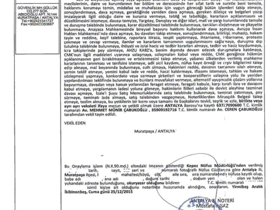 ترجمه رسمی وکالتنامه