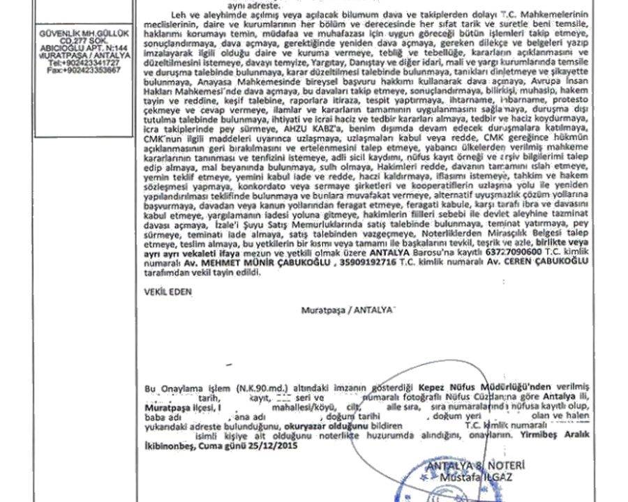 ترجمه رسمی وکالتنامه